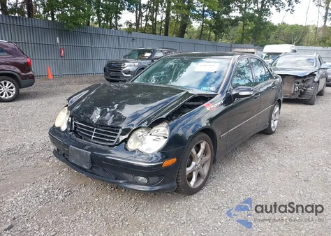2007 Mercedes-Benz C 230 Sport from USA, damaged, VIN WDBRF52H47F933234